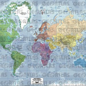 Digitale landkaarten - Wereld