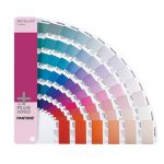 Pantone metallic coated